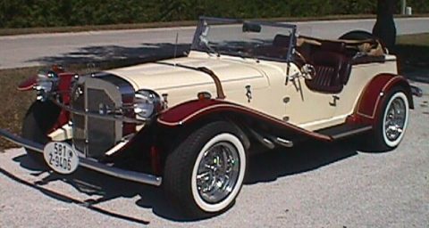 1929 Mercedes SSK Replica Factory built by Classic Motors in Miami 