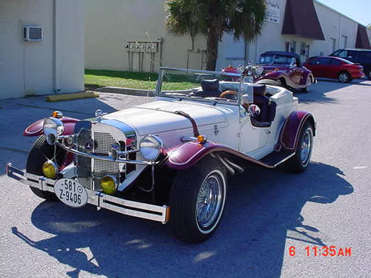 This is a factory built 1929 Mercedes SSK from Classic Motor Carriages in 